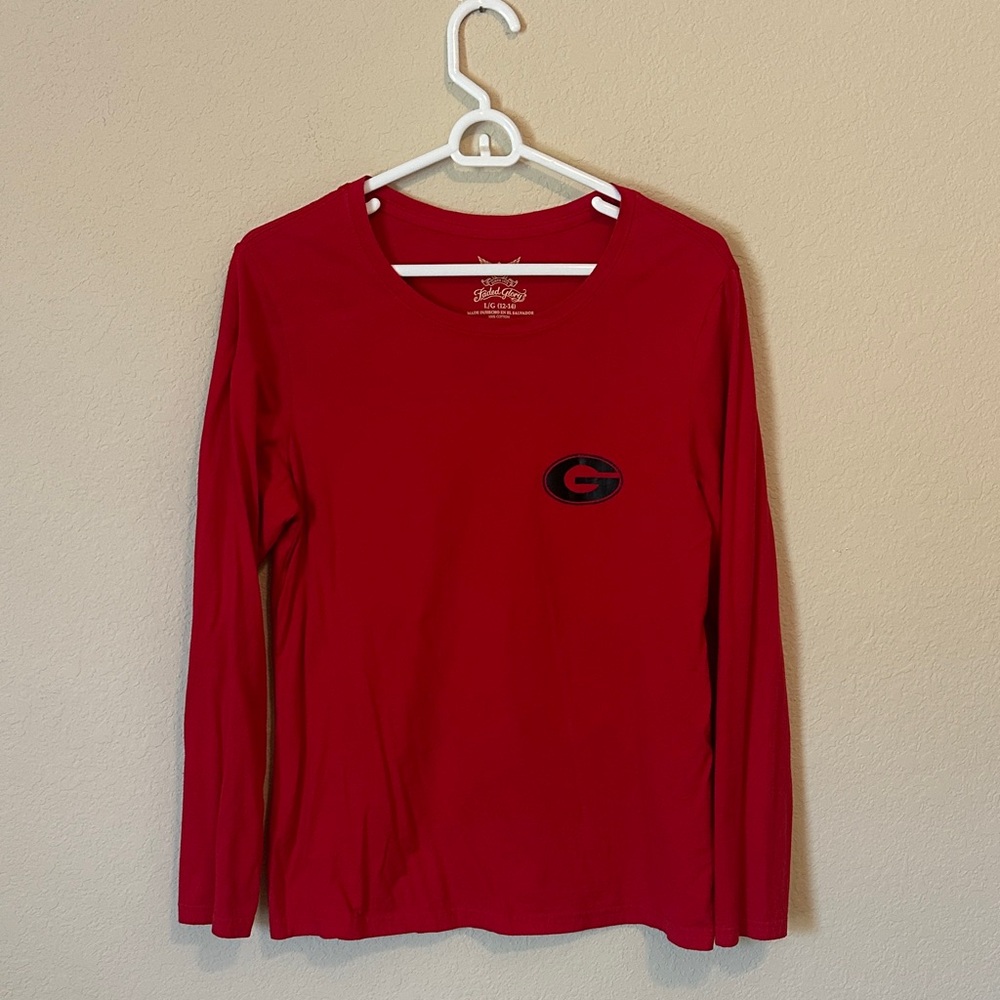 Women’s GA Bulldogs Long Sleeve Tee | Large